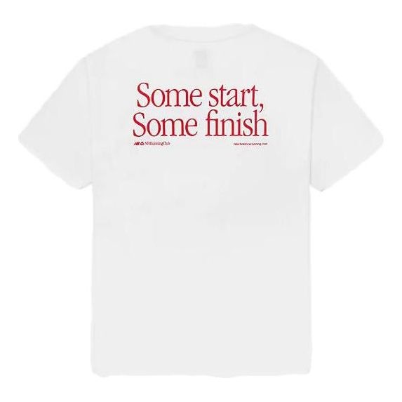 New Balance MADE in USA Run Club T-Shirt 'White' MT23542-WT - 2
