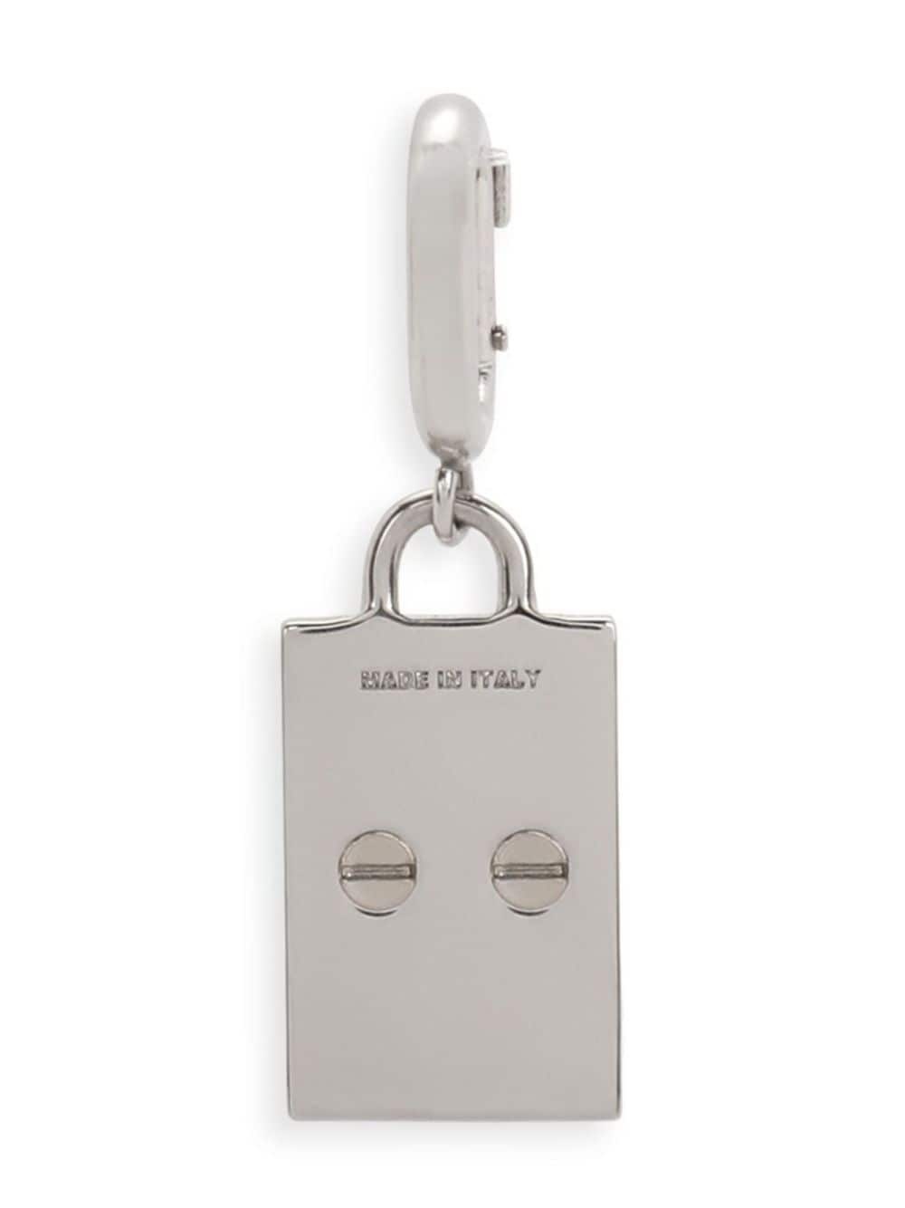 logo-plaque keyring - 2