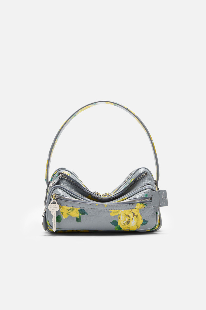 Camero Party shoulder bag - Yellow/grey 1
