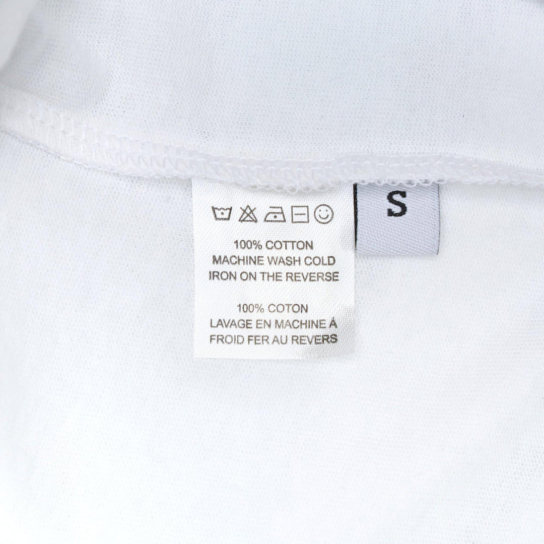 White Cropped T-Shirt - 3