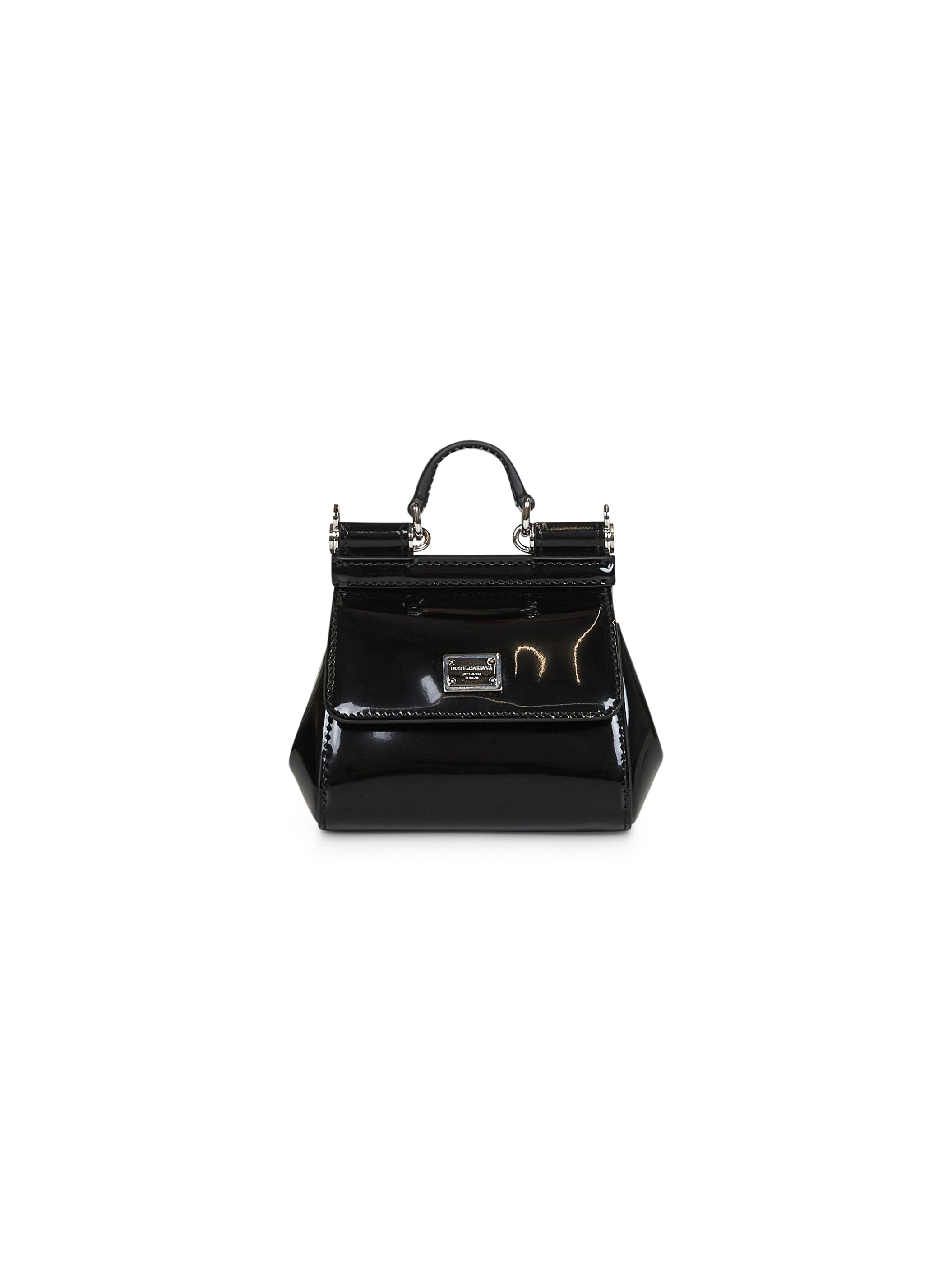 Black mini Sicily bag - 1