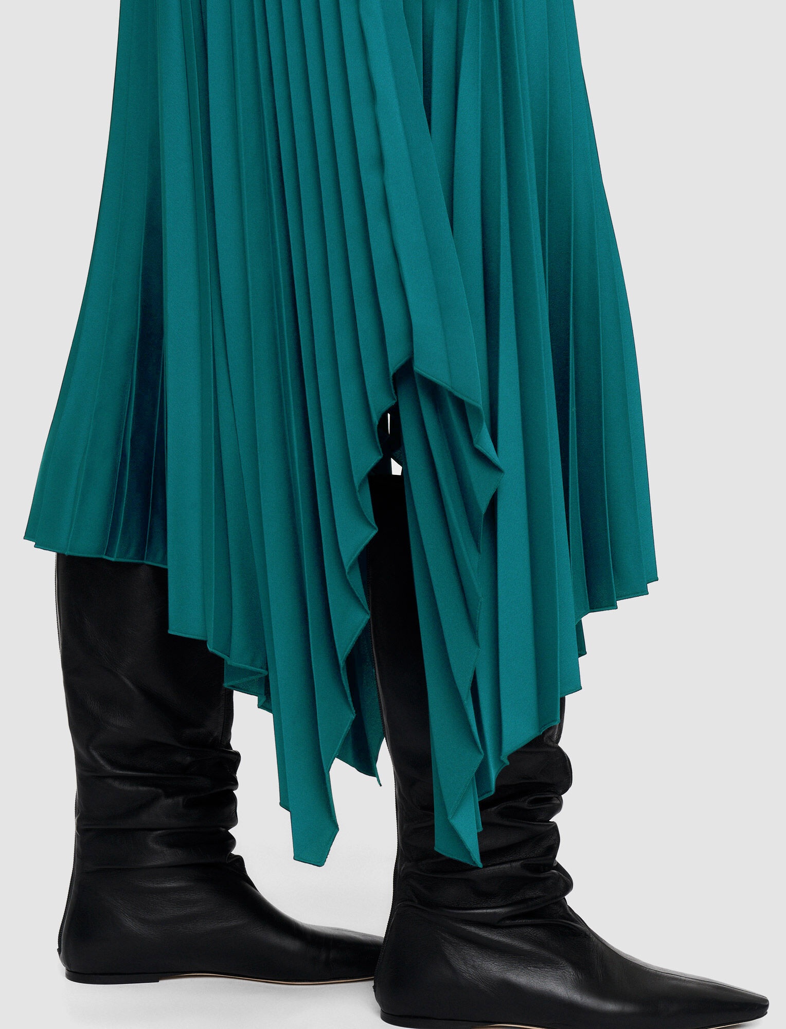 Knit Weave Plissé Ade Skirt - 5