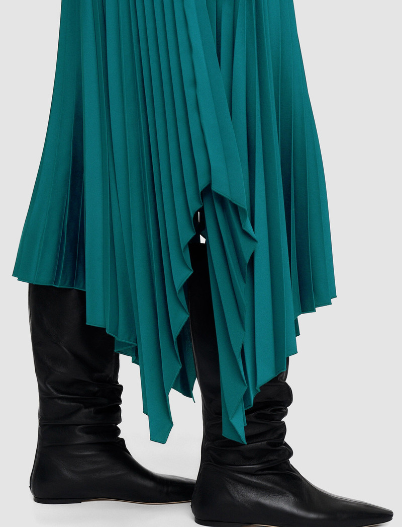 Knit Weave Plissé Ade Skirt 5