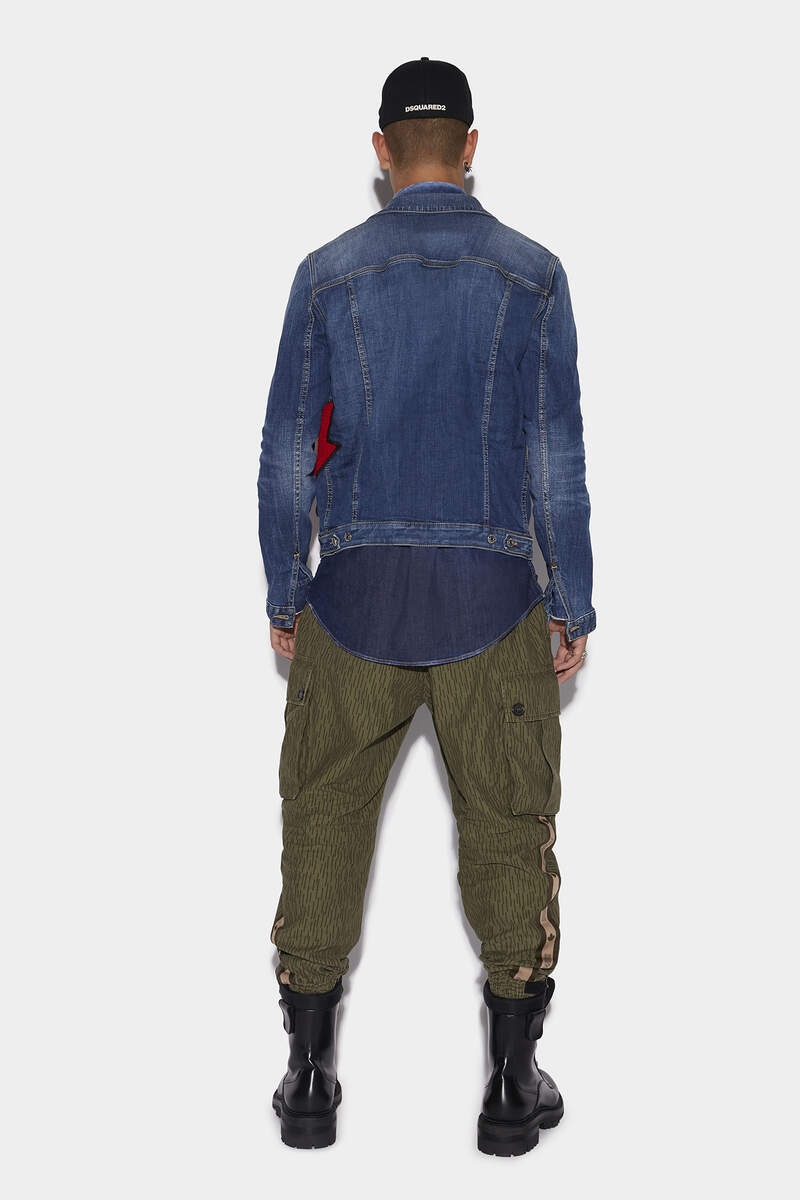 MILITARY TAPE CARGO TROUSERS - 2