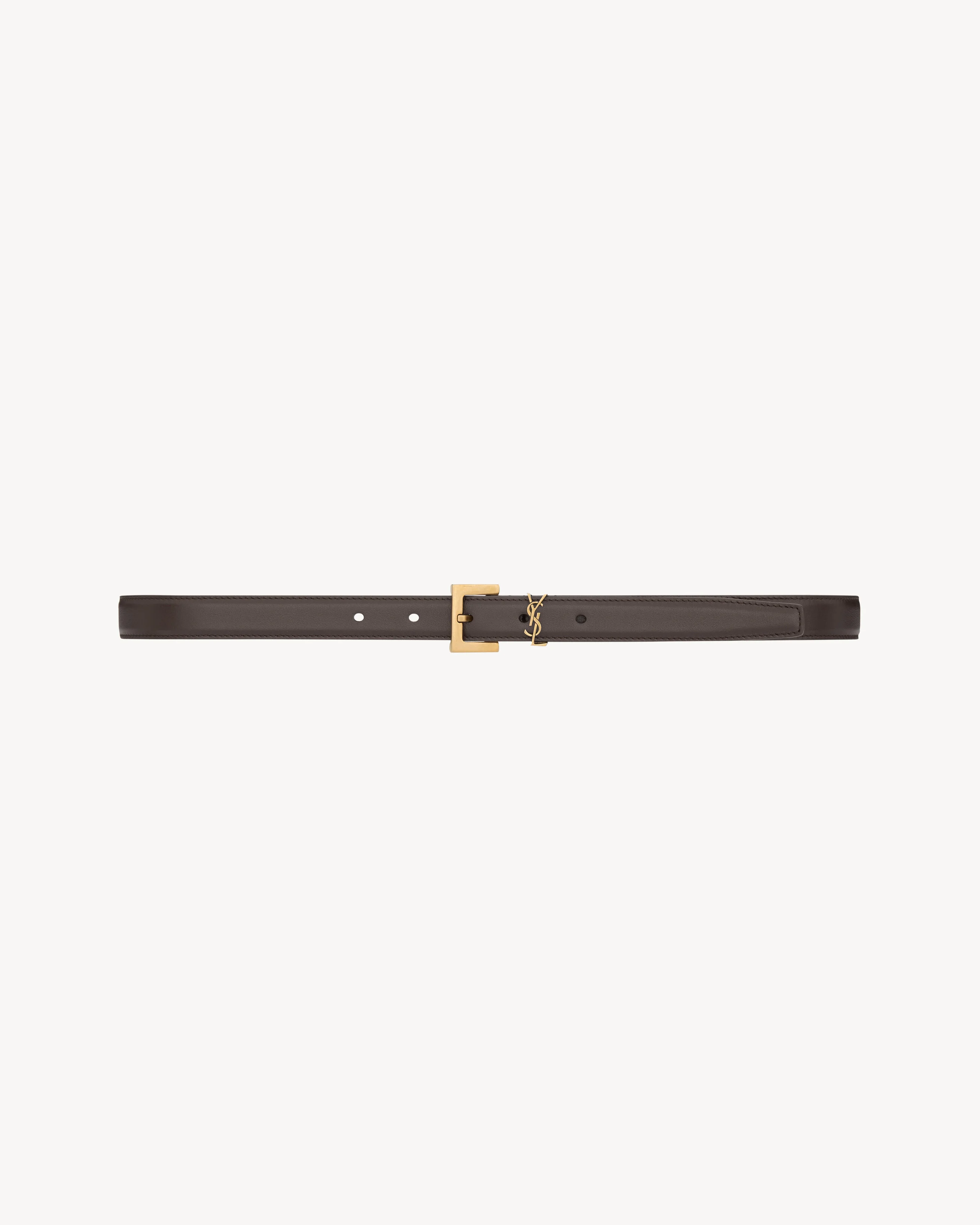 CASSANDRE THIN BELT IN SMOOTH LEATHER - 1