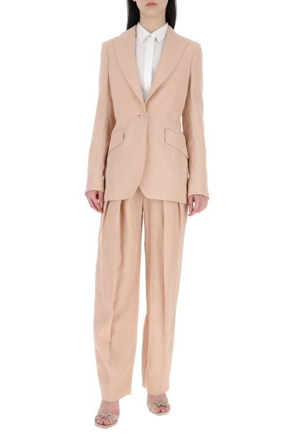 ジャケット Stella McCartney Pastel pink viscose blend blazer Stella McCartney Pastel Pink Viscose Blazer for Women – LOZURI®