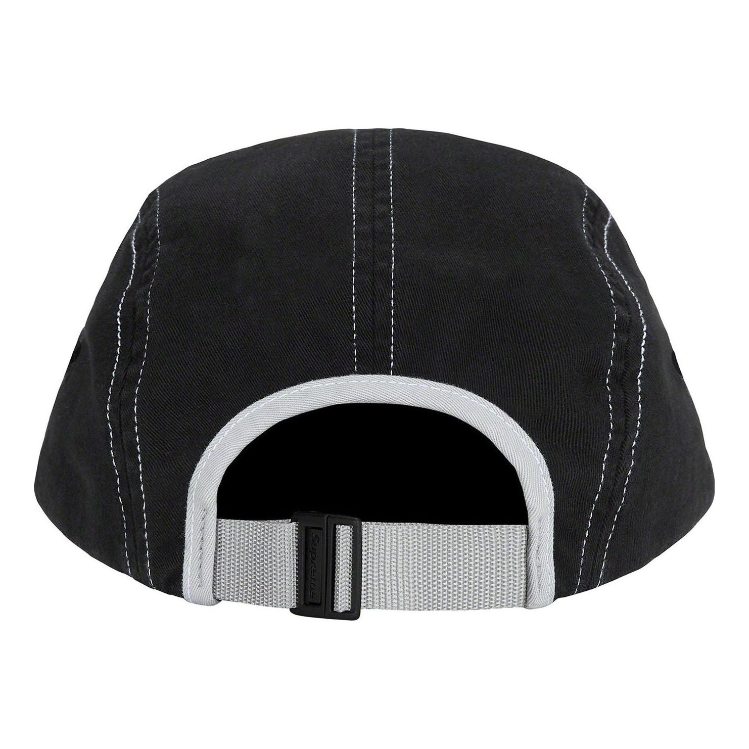 Supreme 2-Tone Twill Camp Cap 'Black White' SUP-SS22-887 - 2