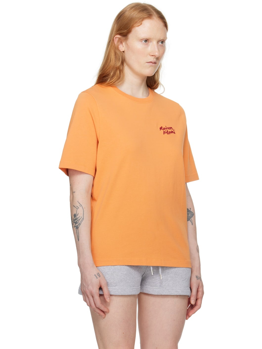 Orange Handwriting T-Shirt - 2