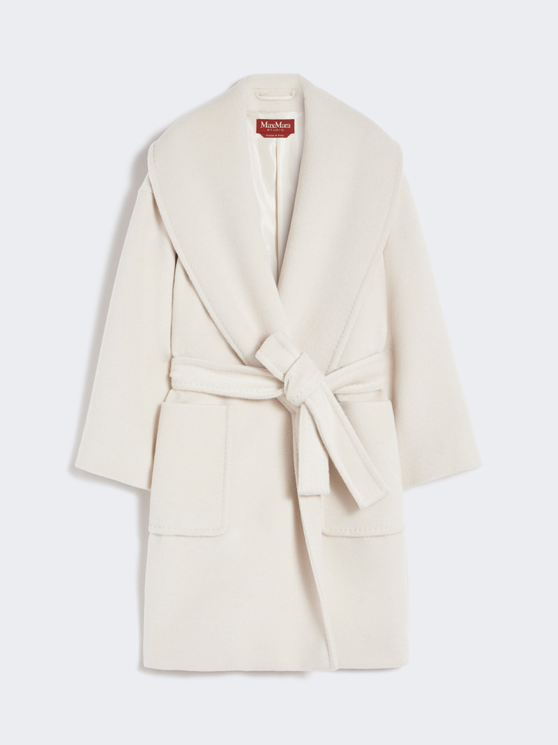 CLORURO Alpaca and wool beaver coat 1
