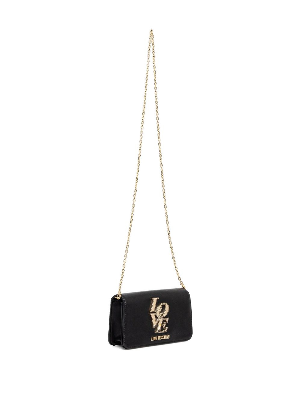 logo-lettering clutch bag - 3