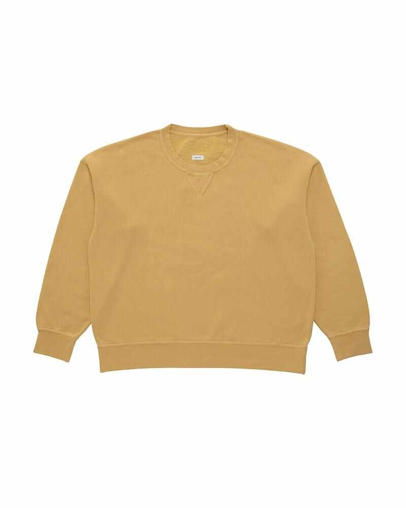 JUMBO SB SWEAT L/S DMGD (U.D.) MUSTARD - 1