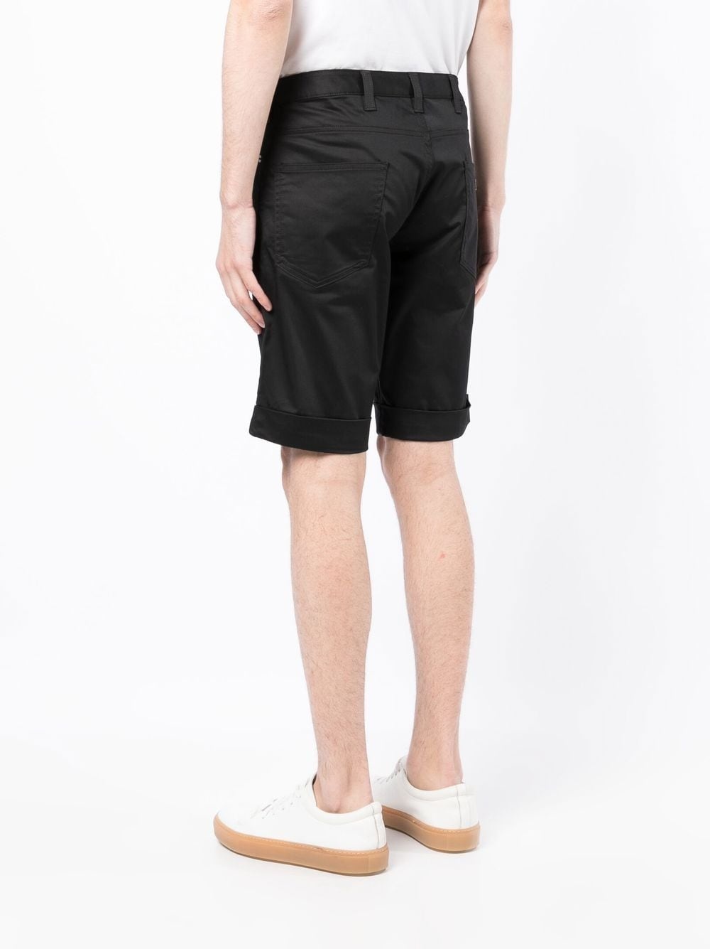 fitted tailored shorts - 4