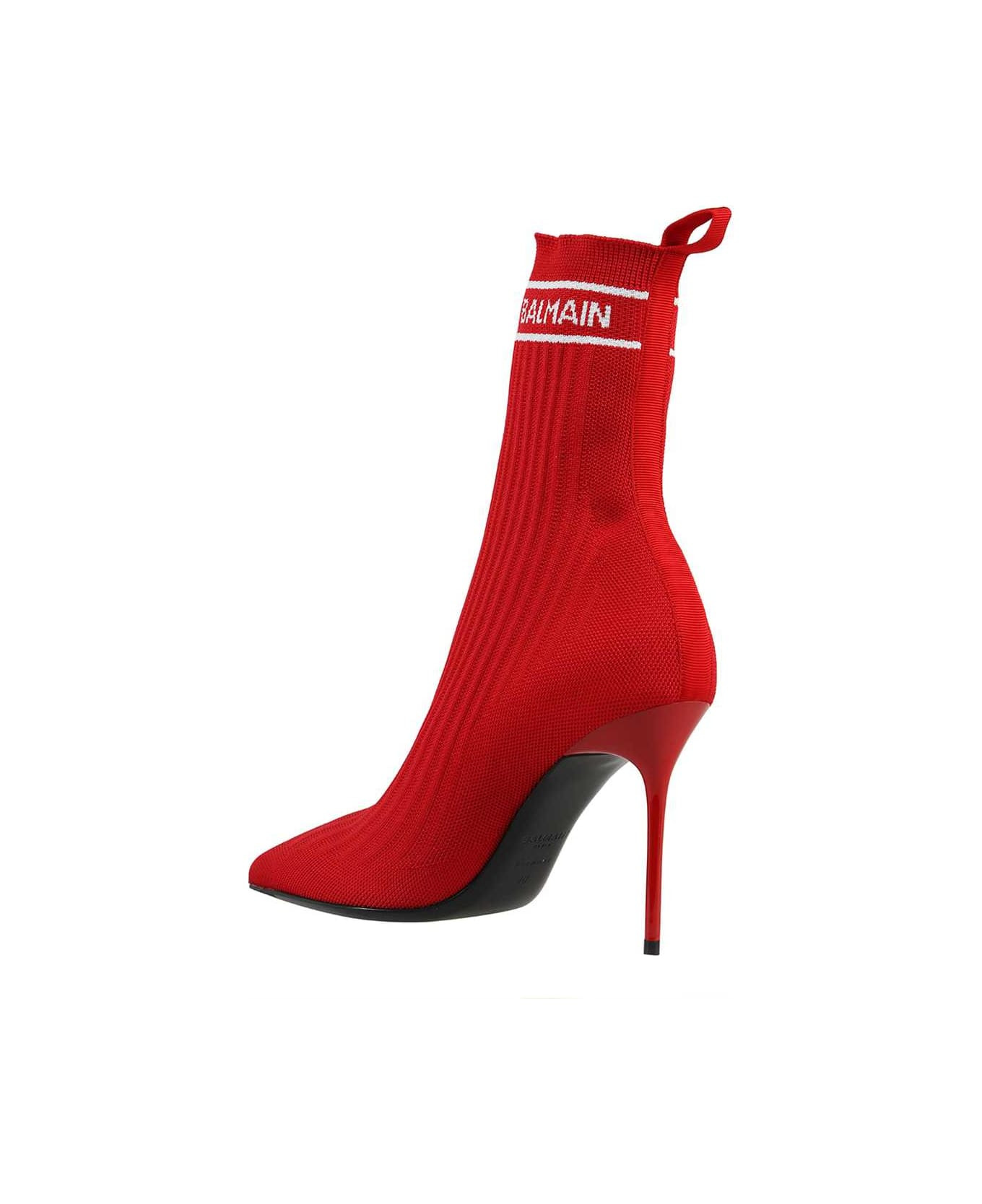 Fabric Ankle Boots - 3