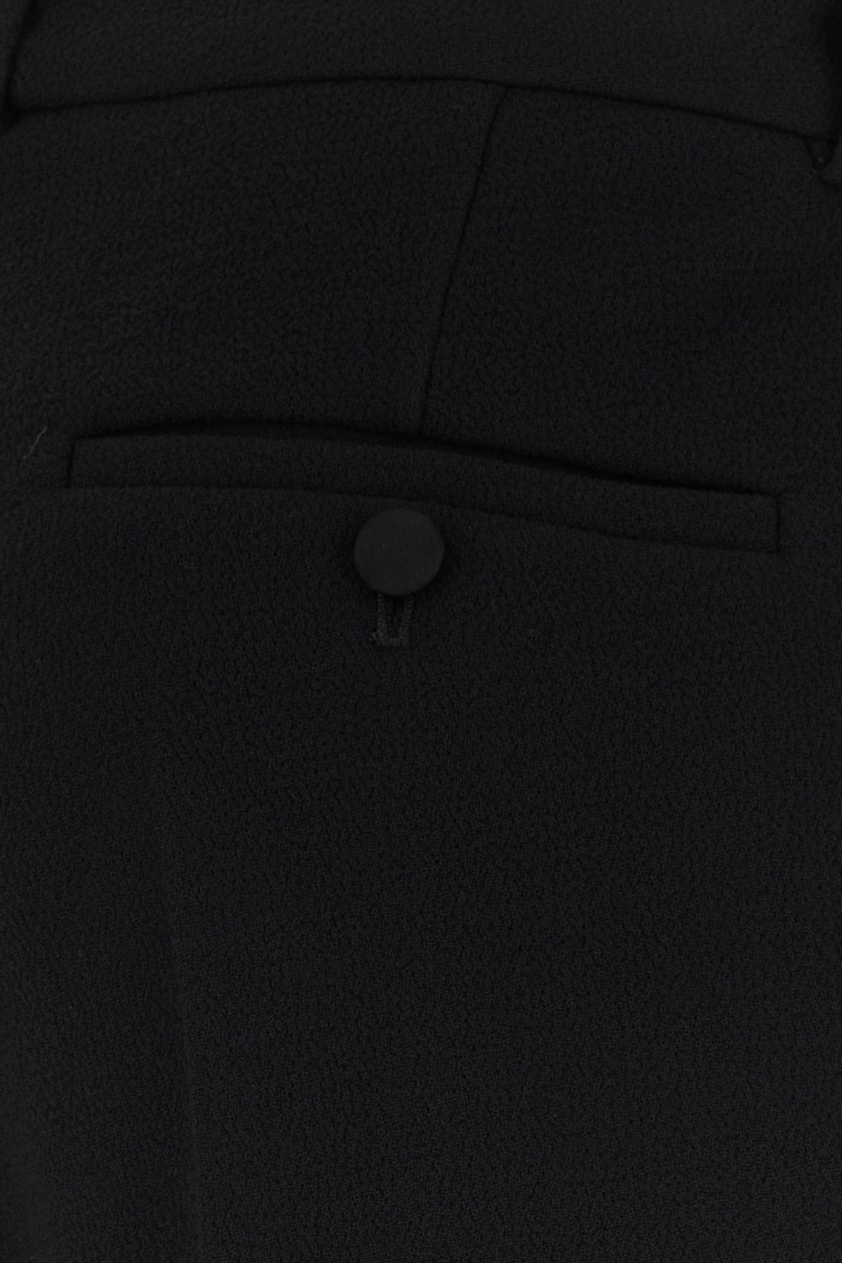 Black wool pant - 5
