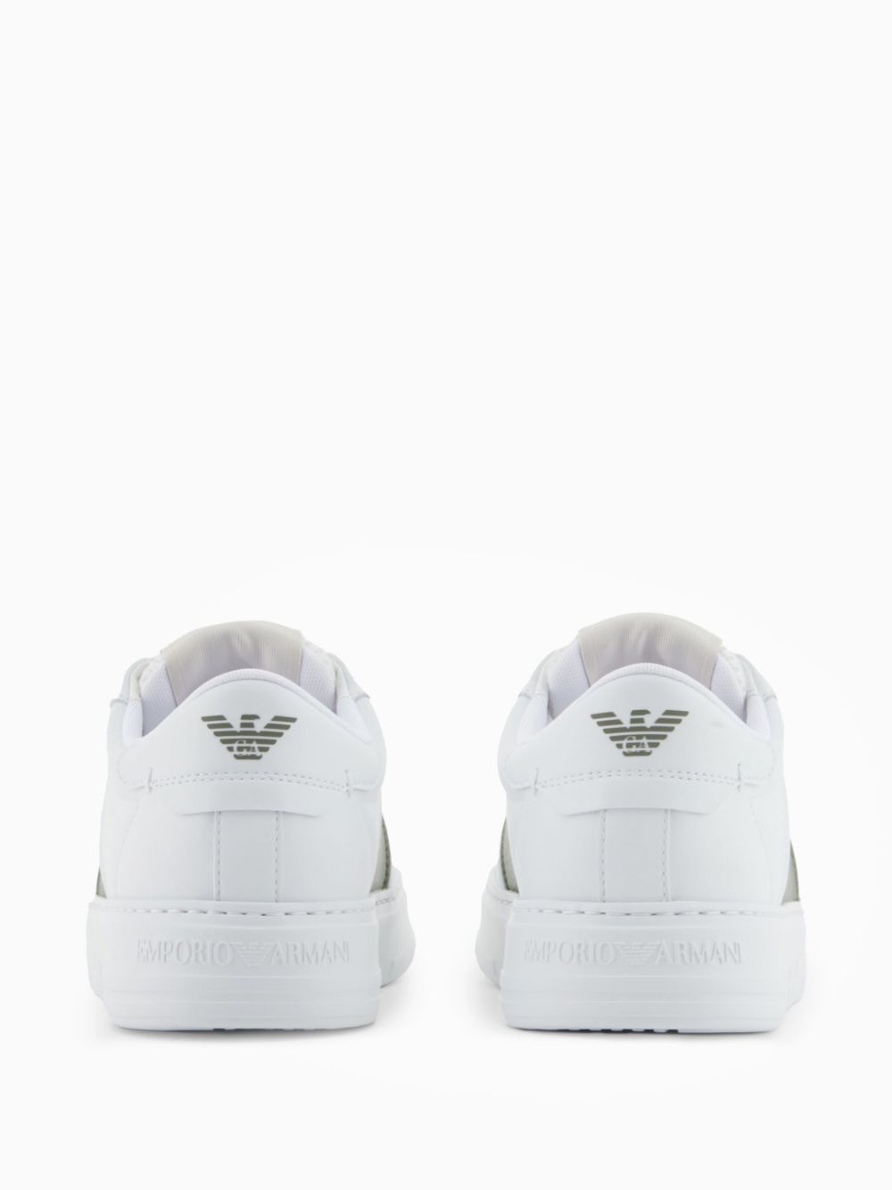 contrasting-panel sneakers - 3