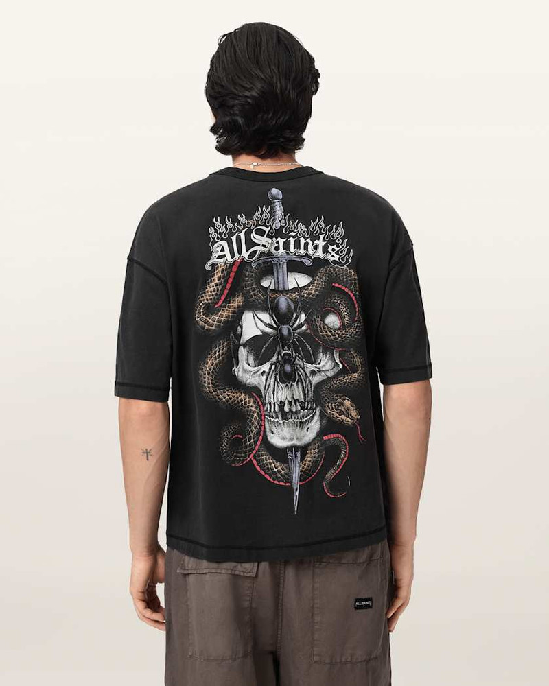 ARAKNID SHORT SLEEVE BOXY GRAPHIC T-SHIRT 4