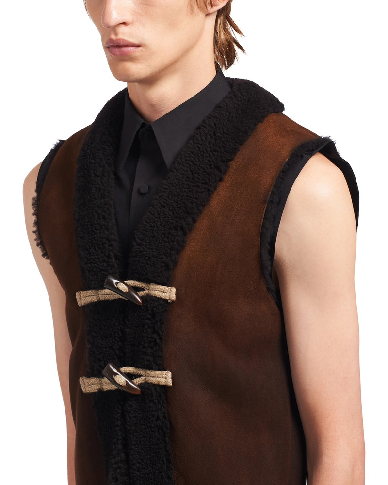 Sheepskin vest 5