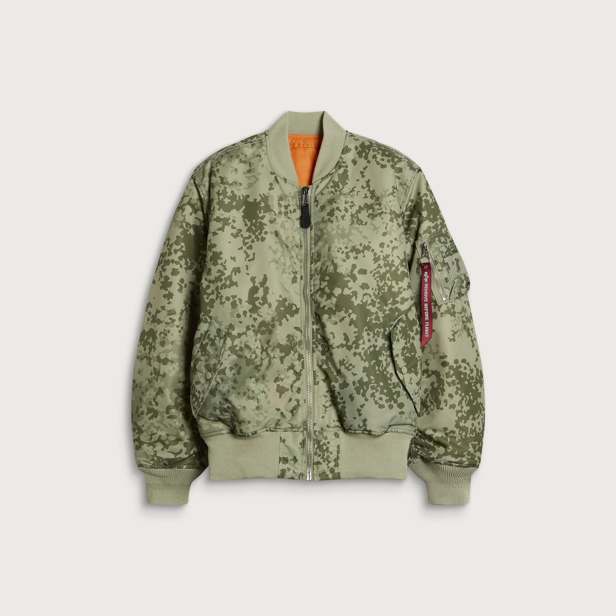 Alpha Industries MA-1 Camo Heritage Bomber Jacket - 1
