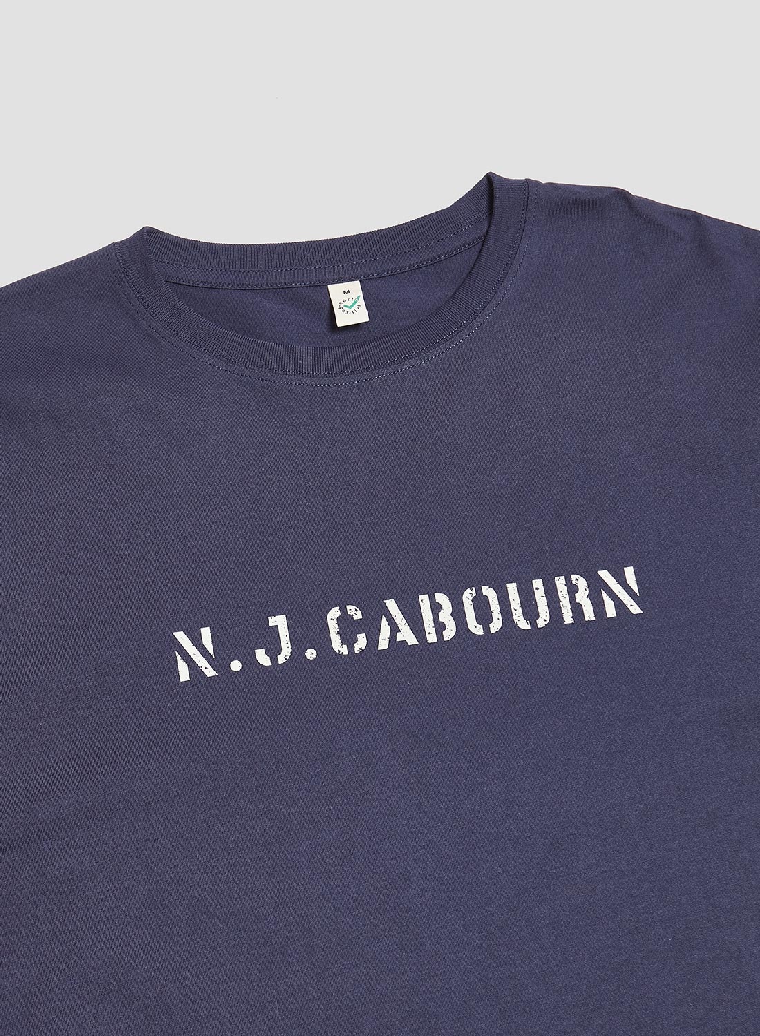 Cabourn Stencil Tee in Navy - 2