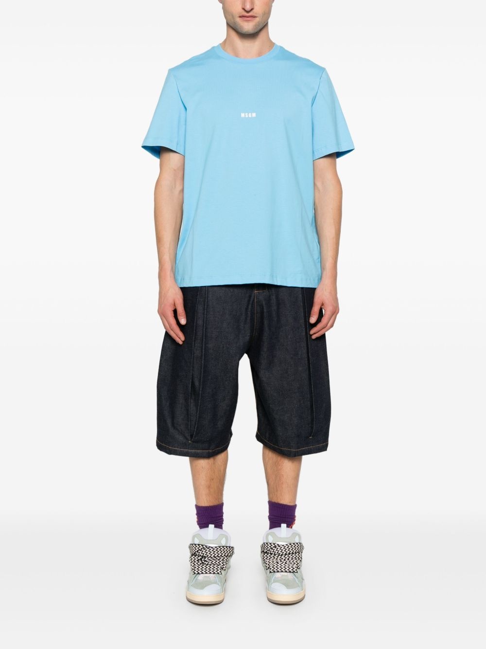 logo-print T-shirt - 2