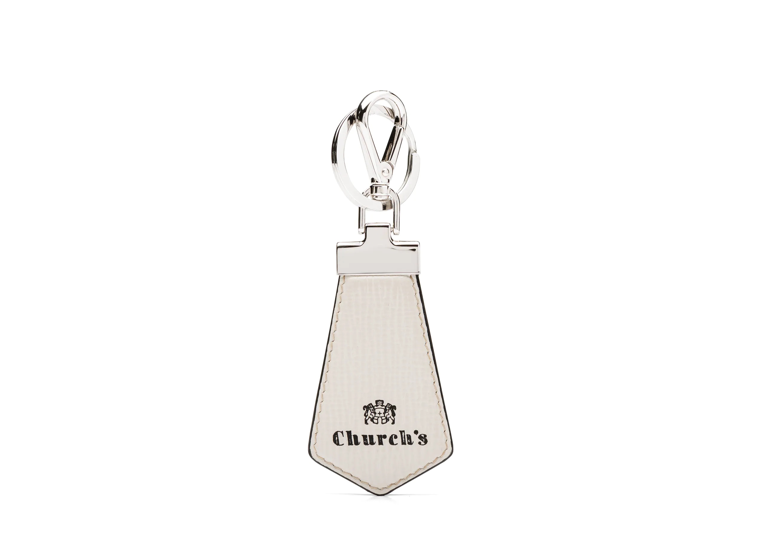 Tab keyring
St James Leather Keyring Chalk white - 1