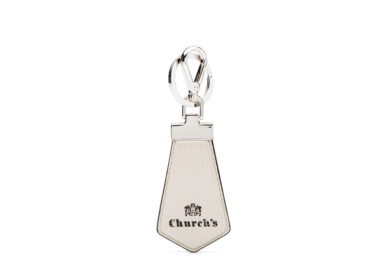 Tab keyring
St James Leather Keyring Chalk white 1