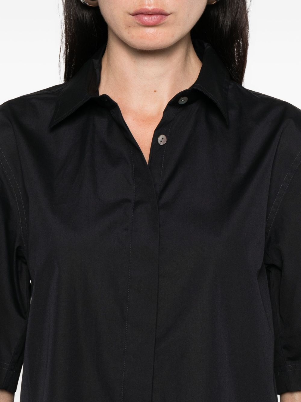 short-sleeve collared shirt - 5