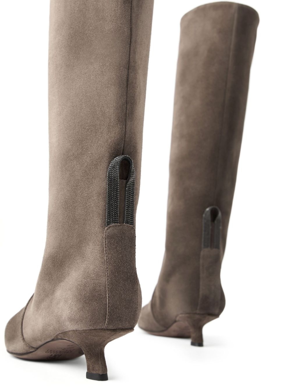 35mm suede boots - 4
