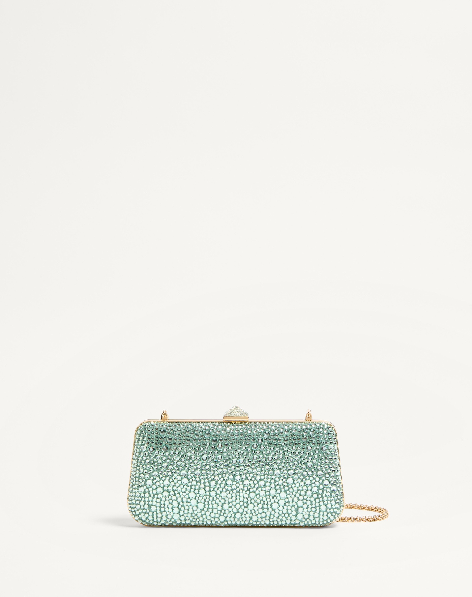 CARRY SECRETS RHINESTONE MINAUDIERE - 1