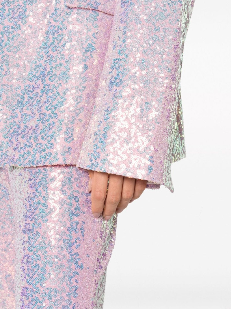 sequin-embellished single-breasted blazer 5