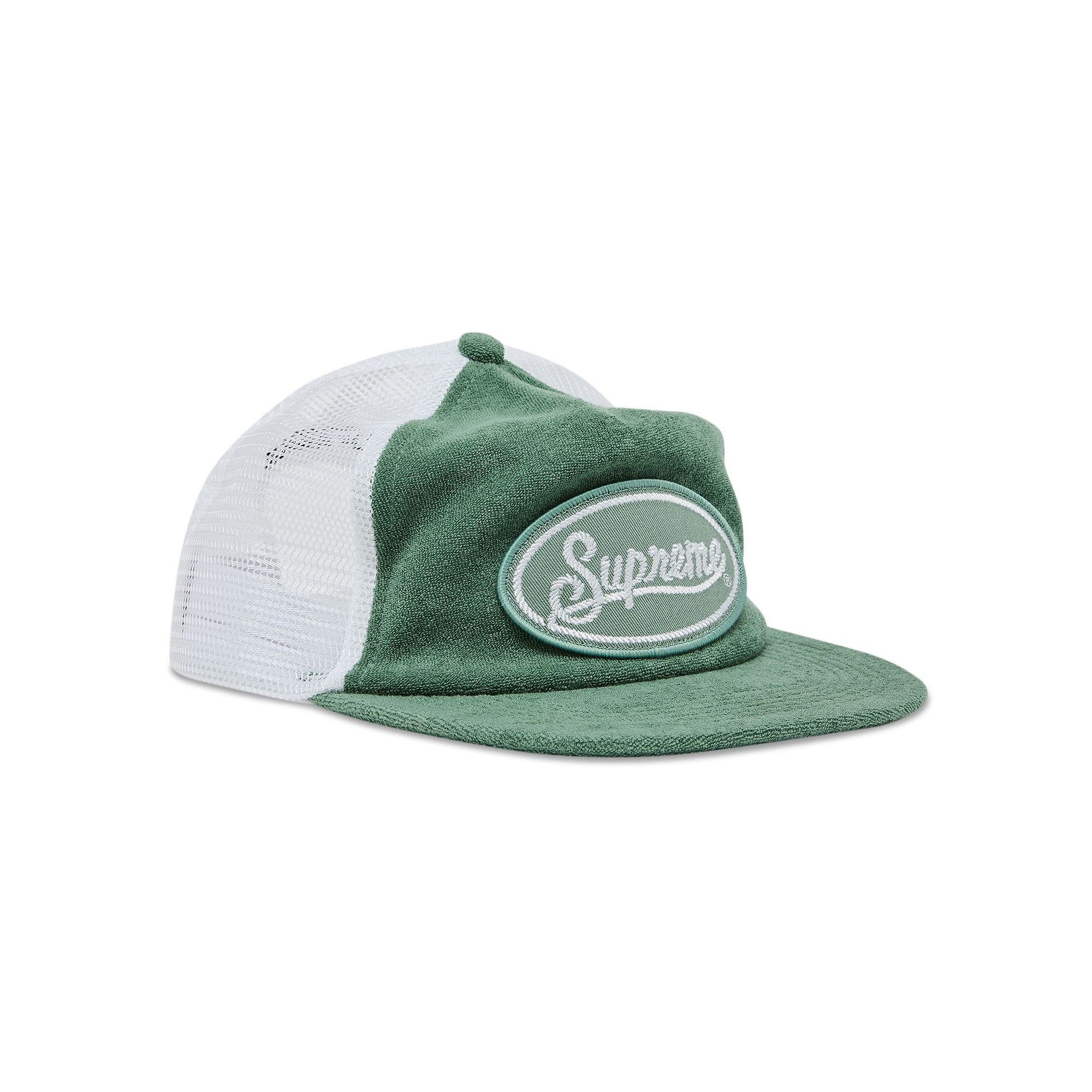 Supreme Terry Mesh Back 5-Panel 'Work Teal' - 2