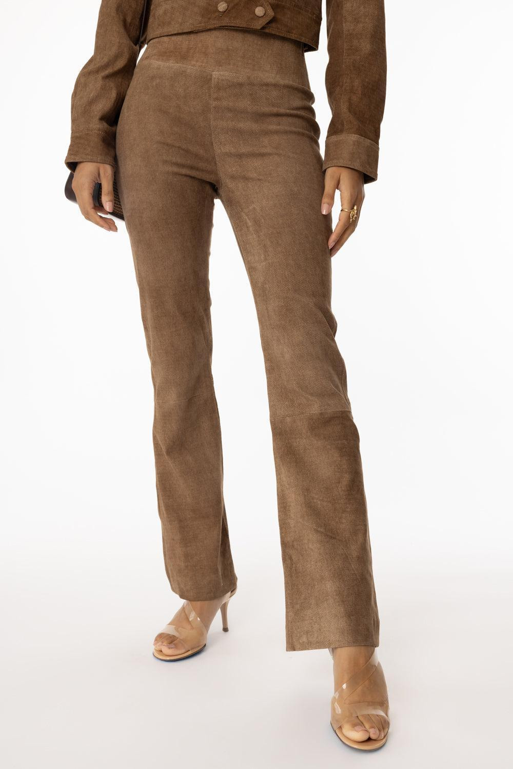 Ankle Flare Legging - Sepia - 3