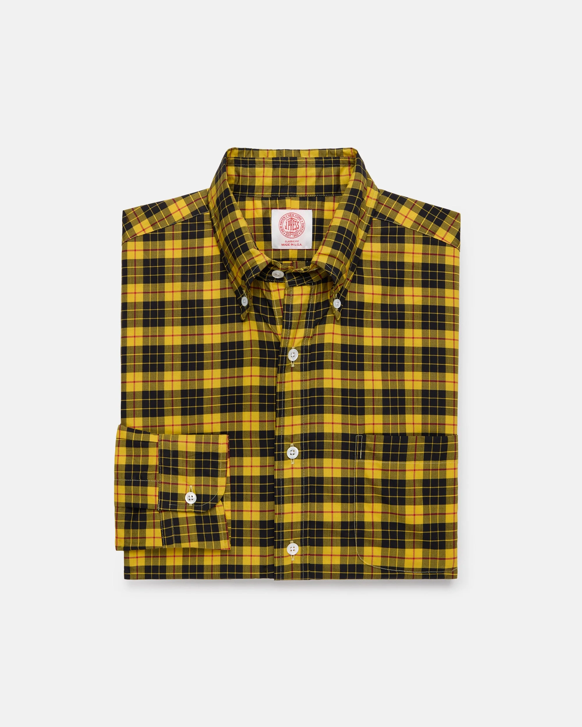 MADE-IN-USA DRESS MACLEOD TARTAN SPORT SHIRT - CLASSIC FIT - 1