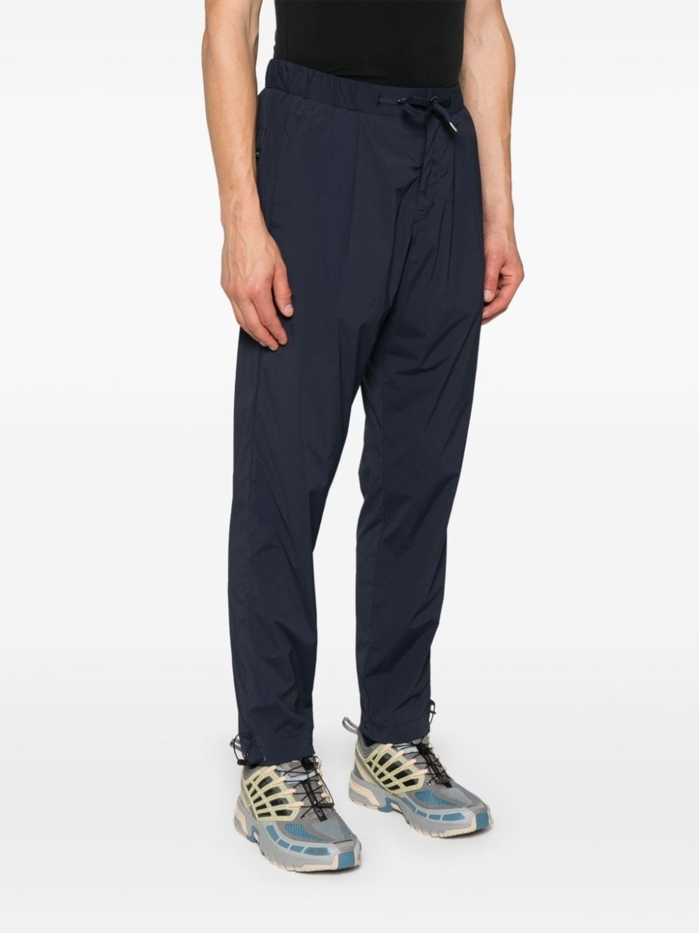 mid-rise tapered trousers - 3