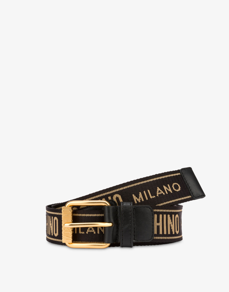 JACQUARD LOGO BELT 3