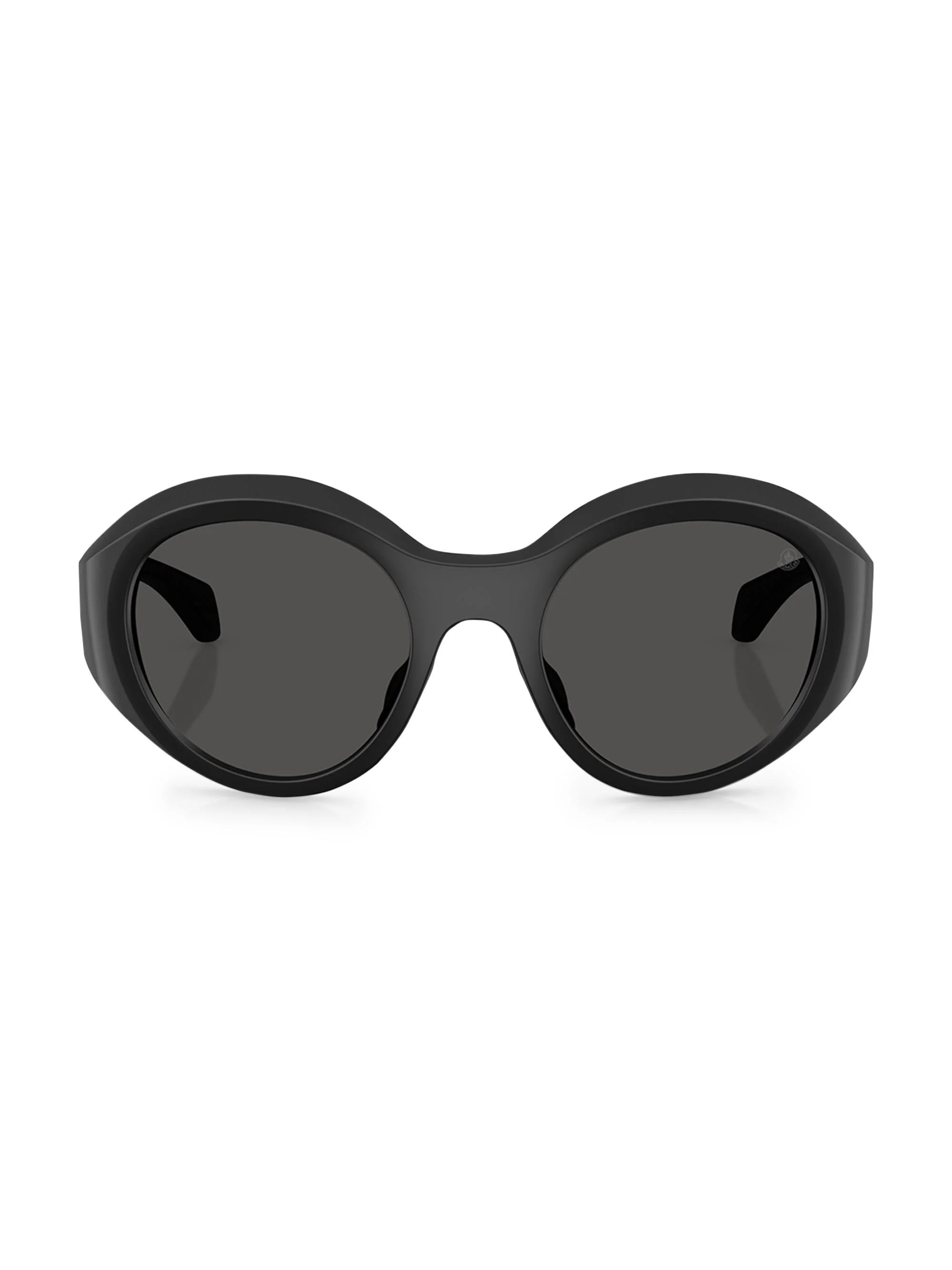 Men's Satellite 51MM Round Sunglasses - Black - 1