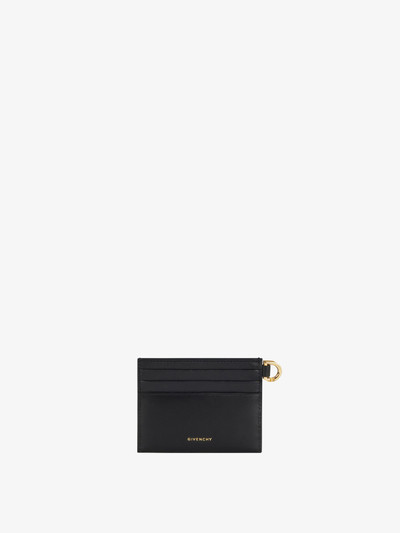 Givenchy 4G CARD HOLDER IN BOX LEATHER outlook