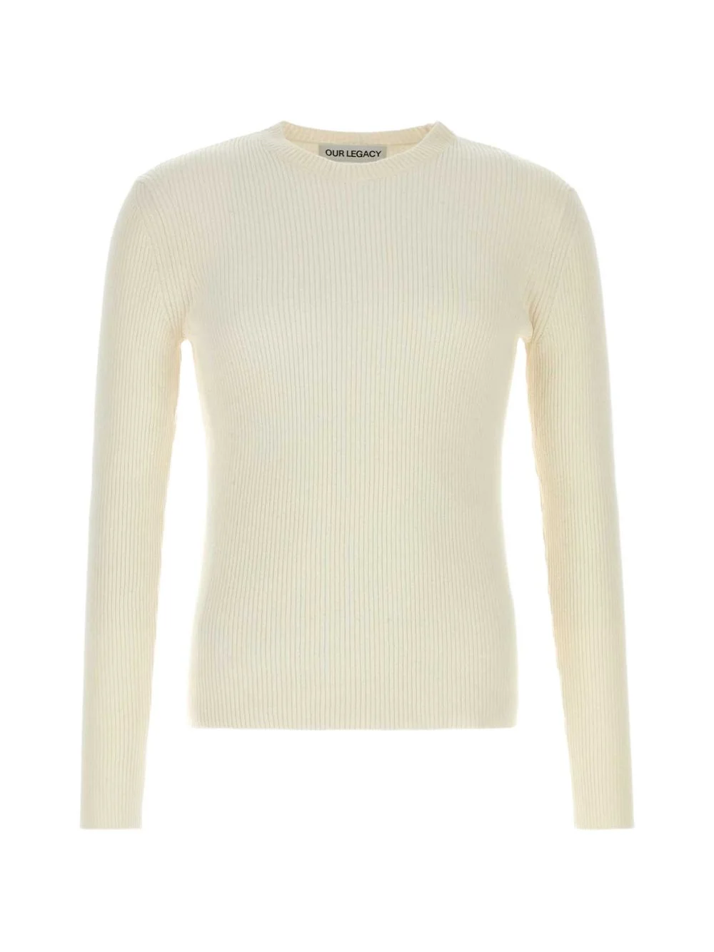 ribbed-knit sweater - 1