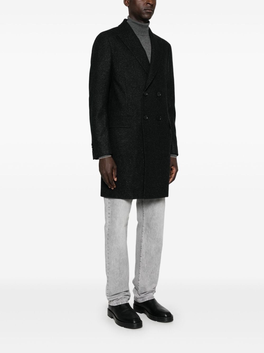 speckle texture coat - 3