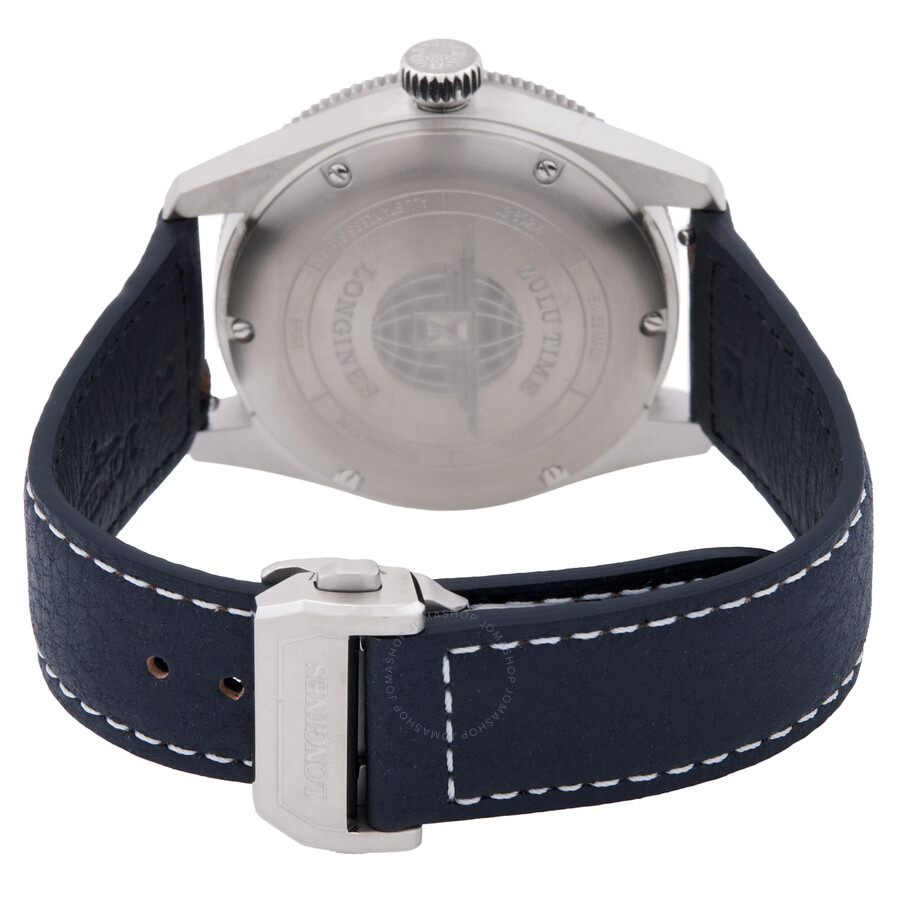 Longines Spirit Zulu Time Automatic Blue Dial Men's Watch L3.802.4.93.2 - 3