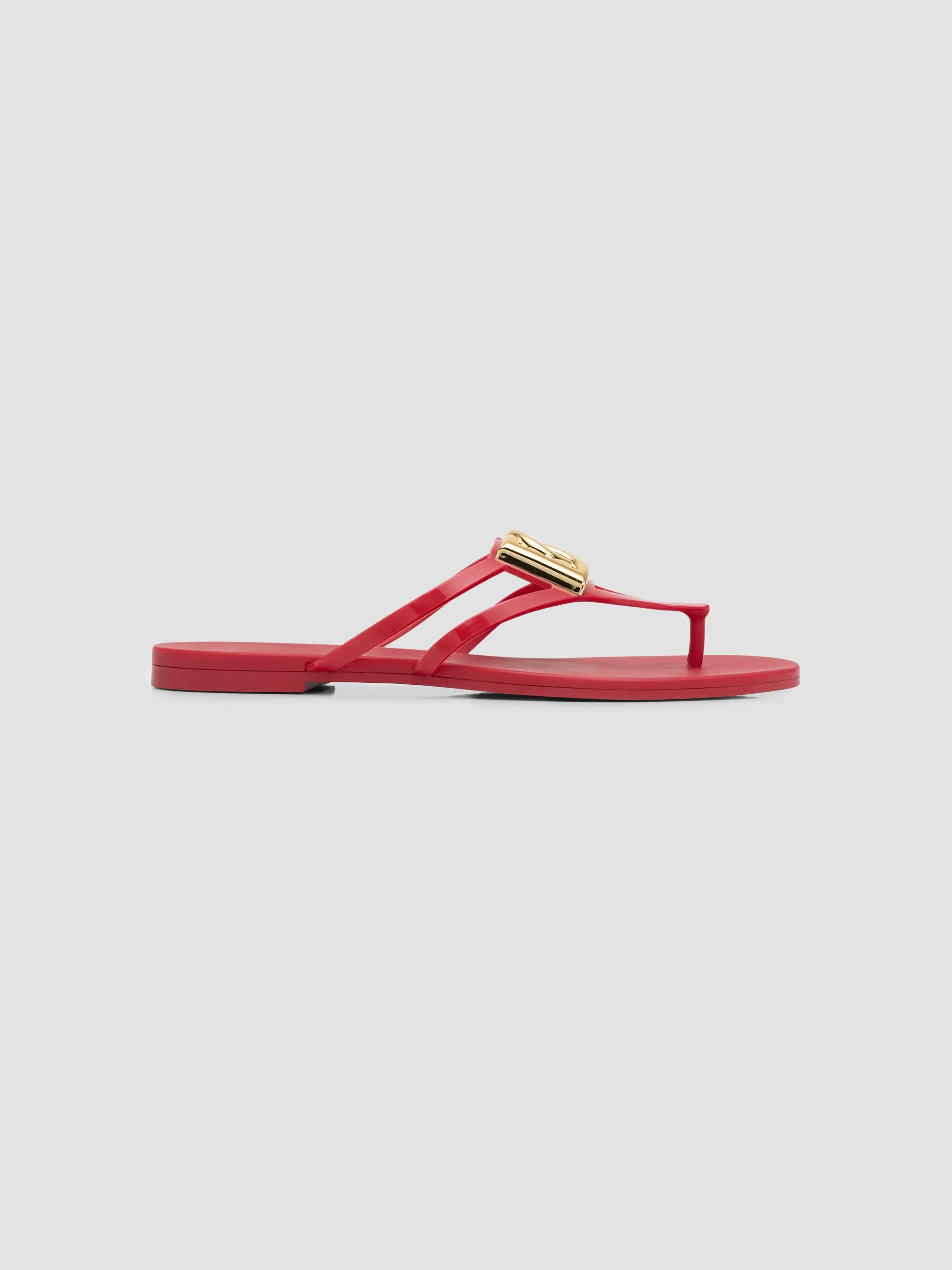 Women's Logo Jelly Sandals - Red - 1