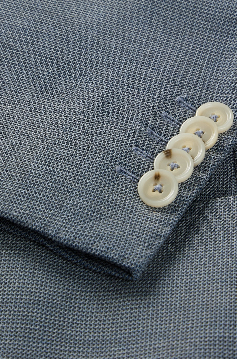 SLIM-FIT SUIT IN A MICRO-PATTERNED WOOL BLEND 10