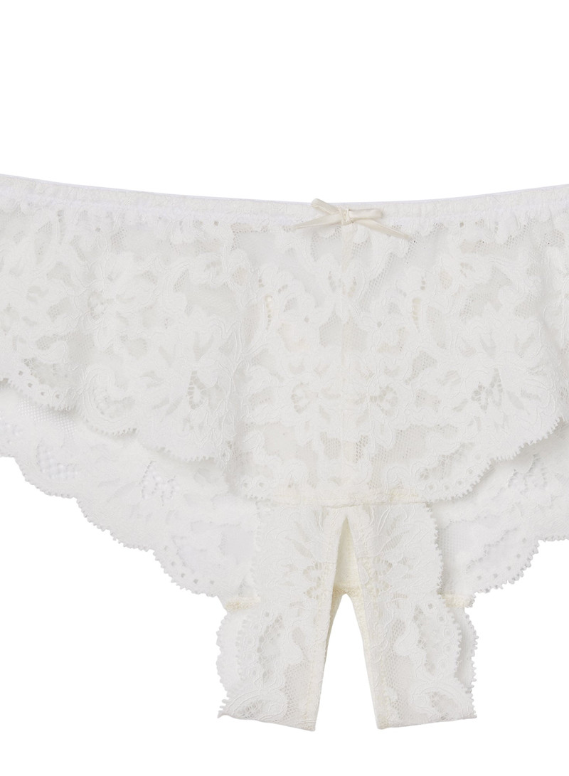 Fleur du Mal Charlotte Crotchless Panty outlook