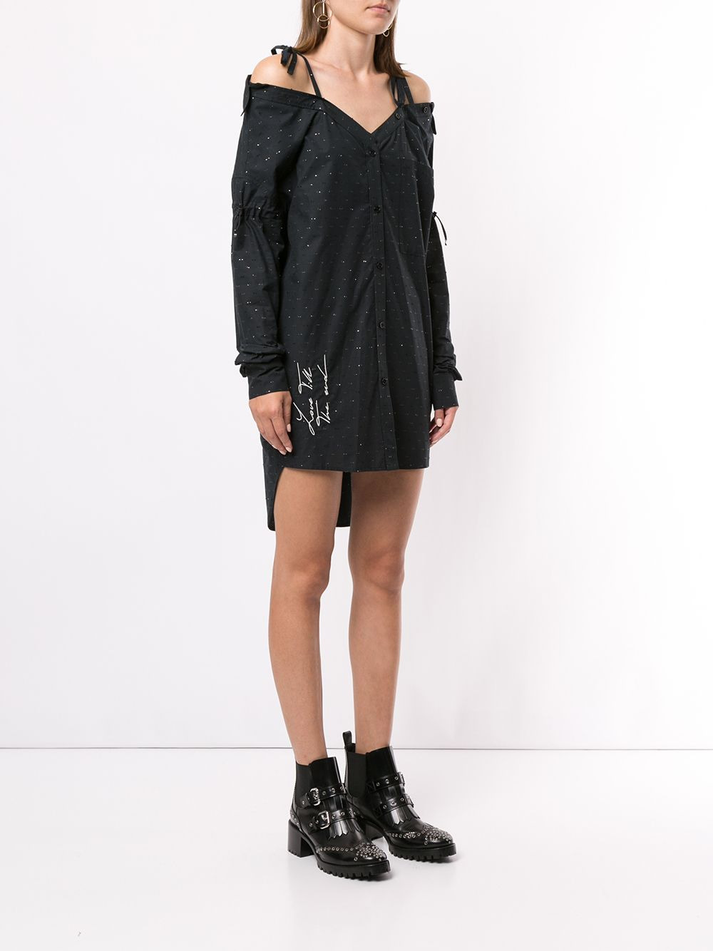 Love T.T.E lurex dress - 3