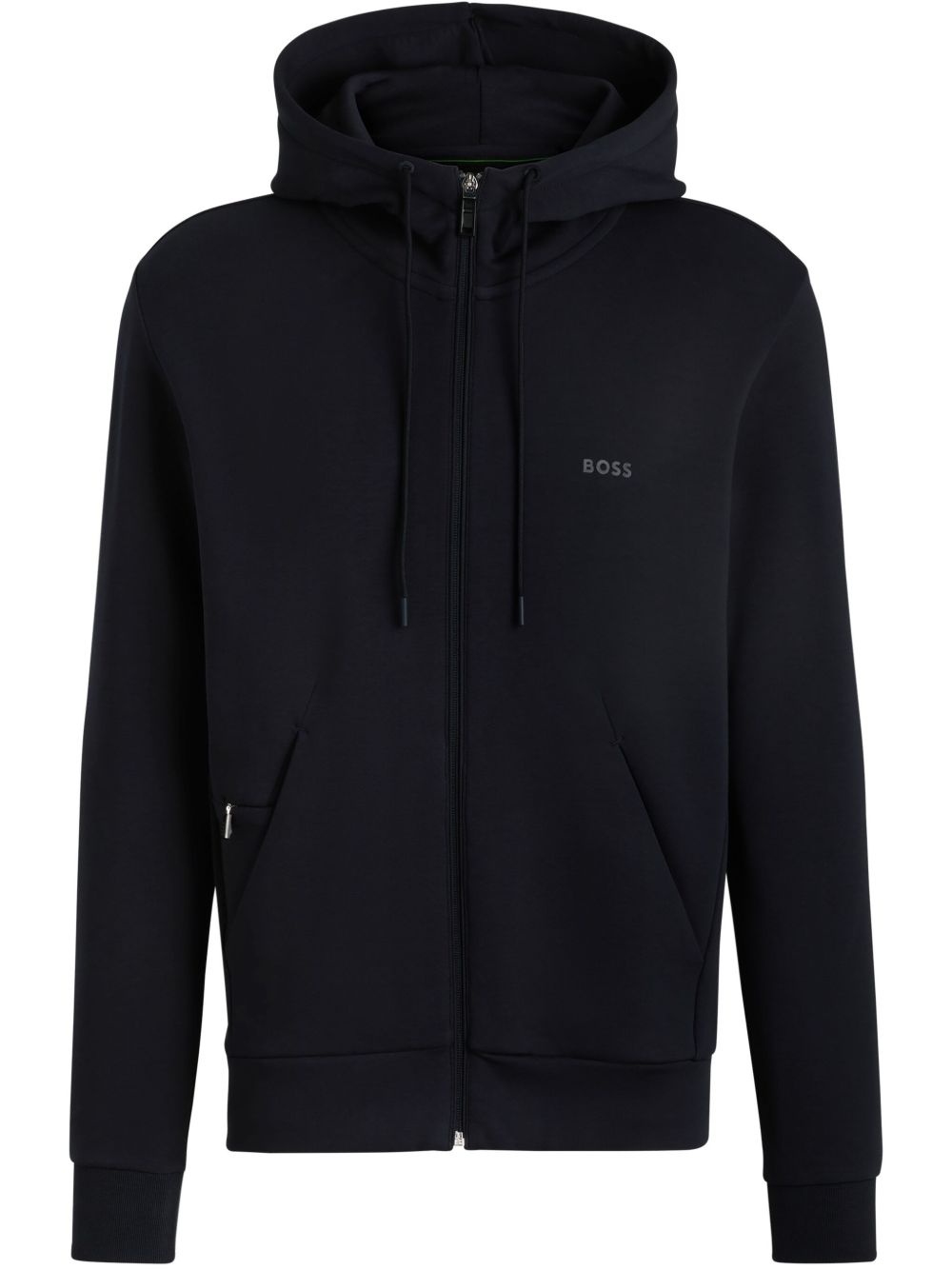 logo-print hoodie - 1
