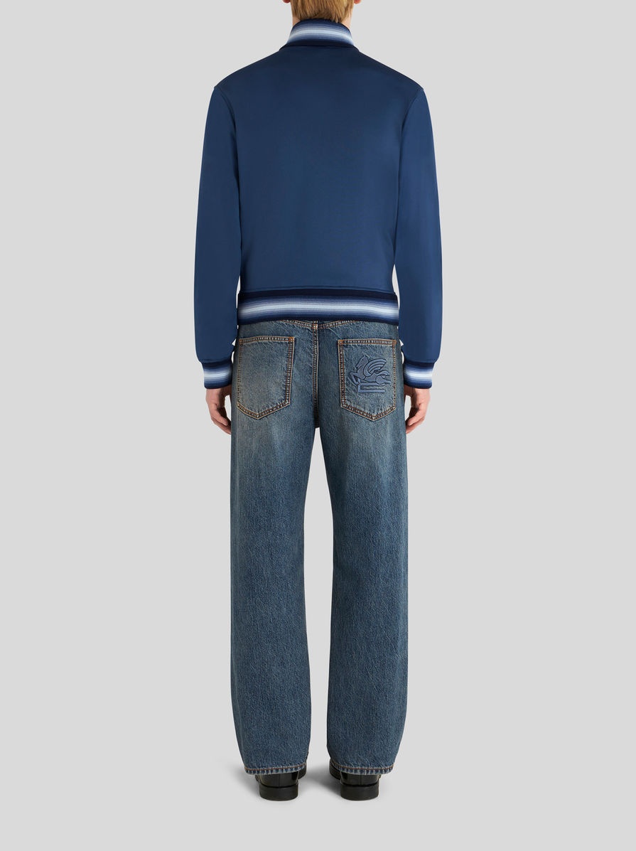 SWEATSHIRT WITH LOGO ON CHEST - 4
