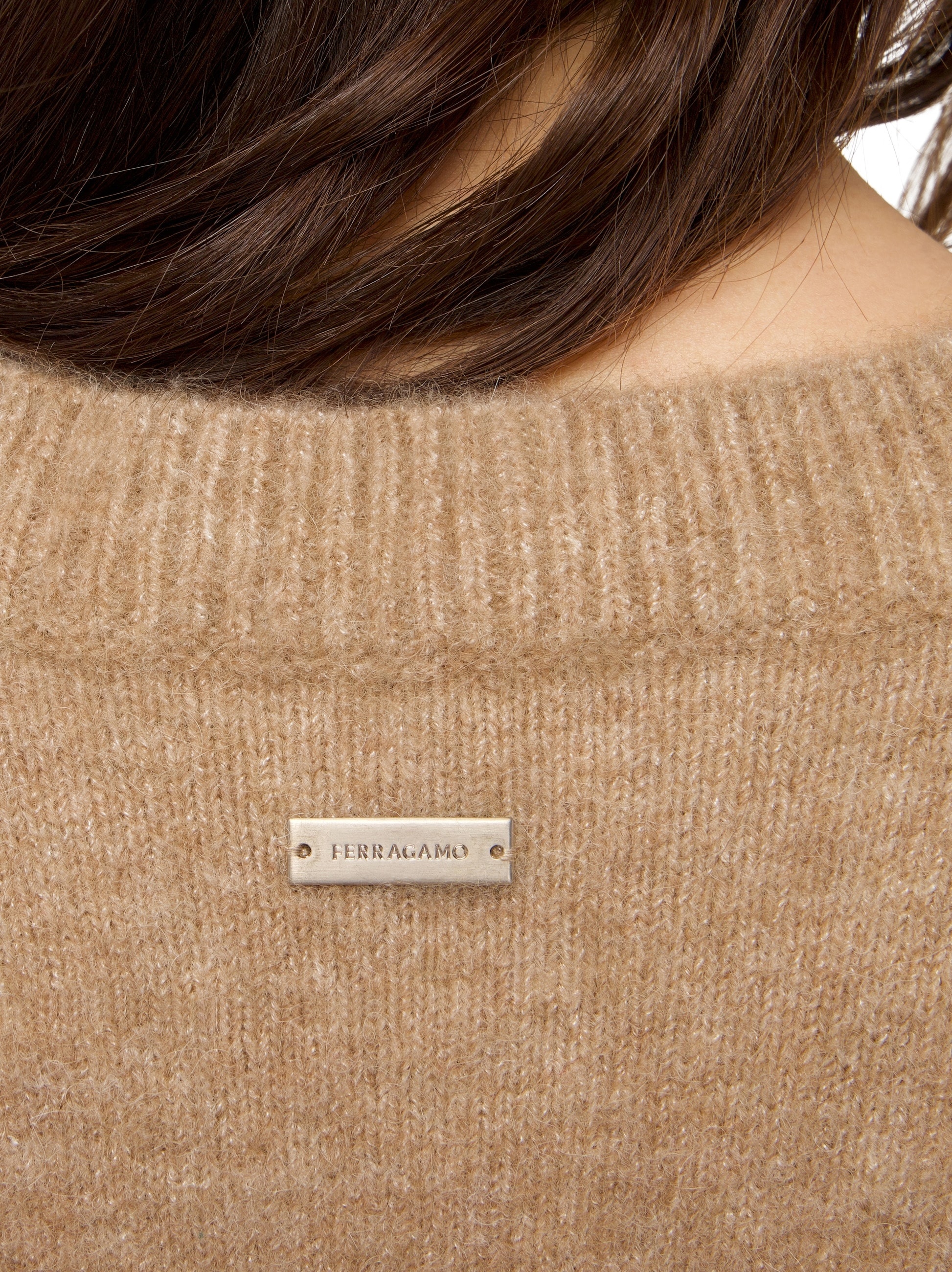 Oversize wool and alpaca gilet - 6