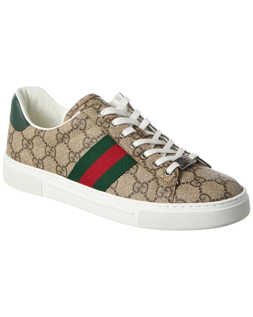 Gucci Ace GG Supreme Canvas & Leather Sneaker - 1