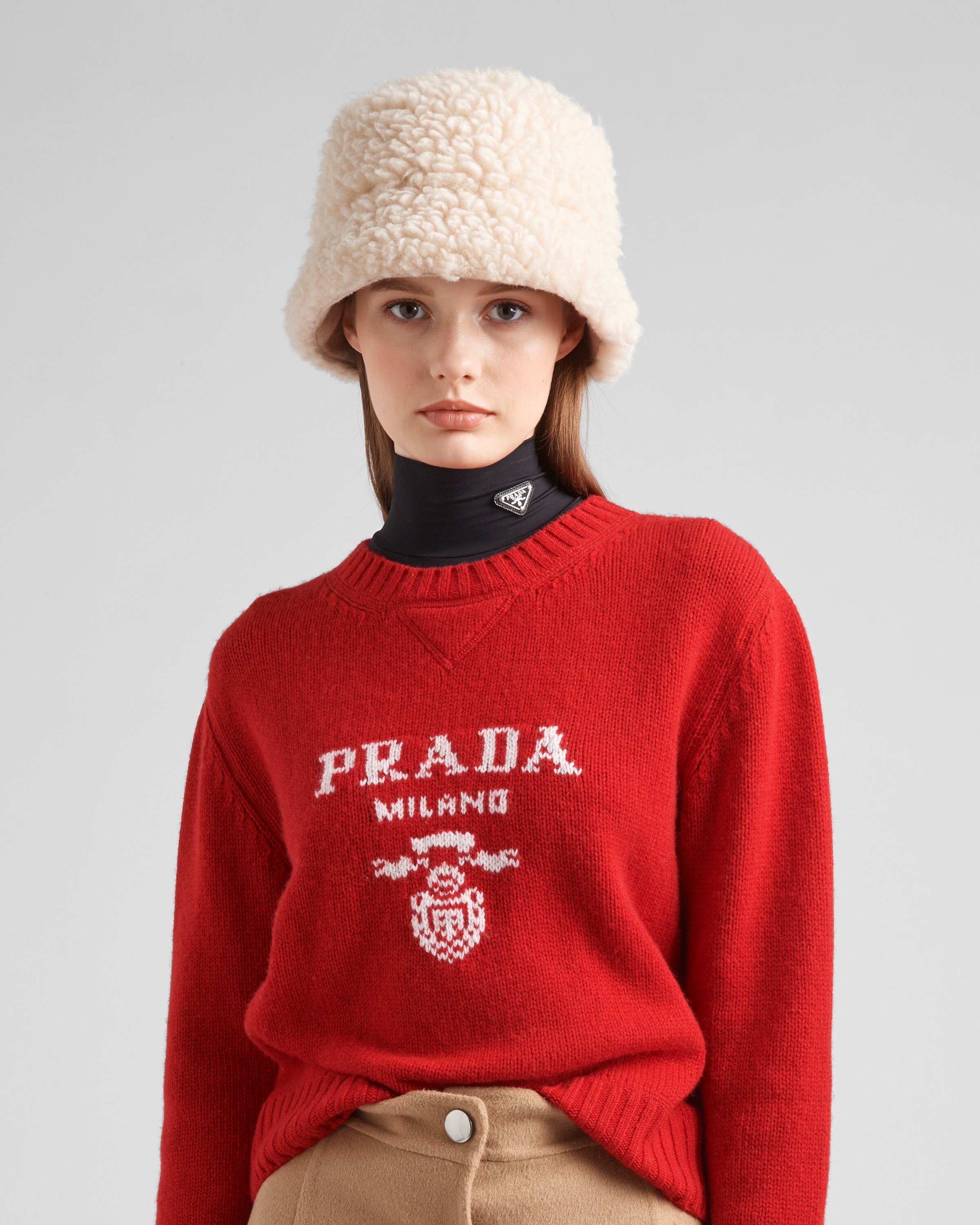 Wool and cashmere crew-neck sweater - 3