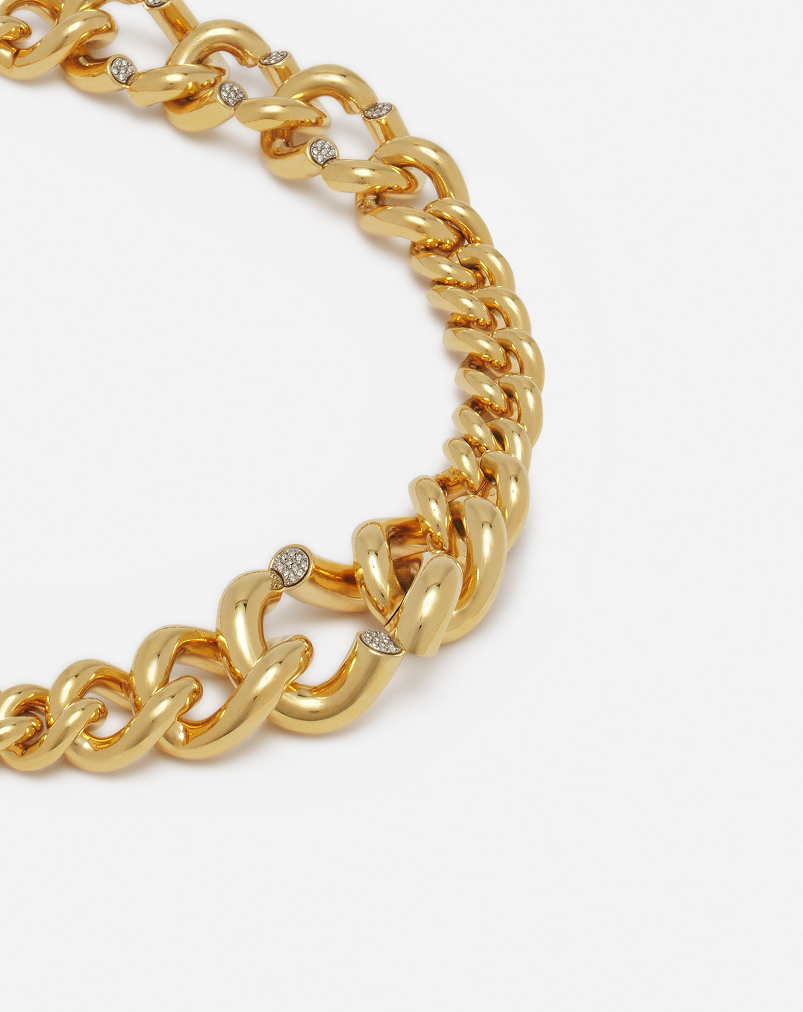 SÉQUENCE CHAIN BRASS NECKLACE - 3